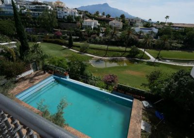 Bank repossession golf villa for sale in Marbella