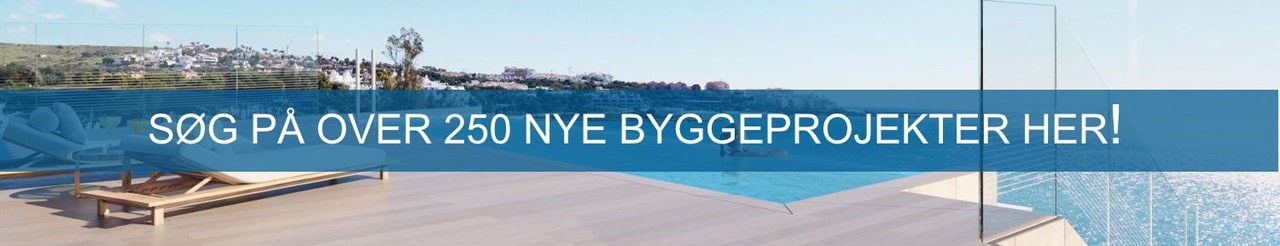 nye byggeprojekter ye moderne boliger Spanien